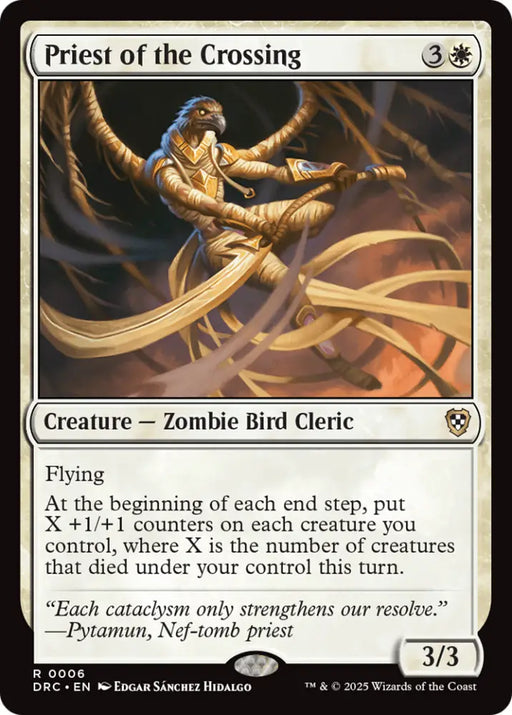 Priest of the Crossing [Aetherdrift Commander] - MTG Single