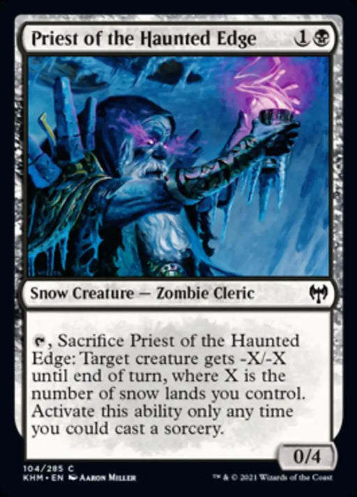 Priest of the Haunted Edge [Kaldheim] - MTG Single