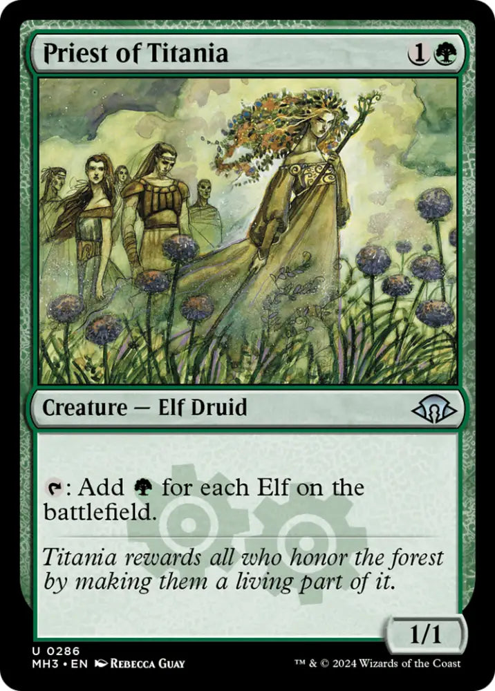 Priest of Titania [Modern Horizons 3] - MTG Single