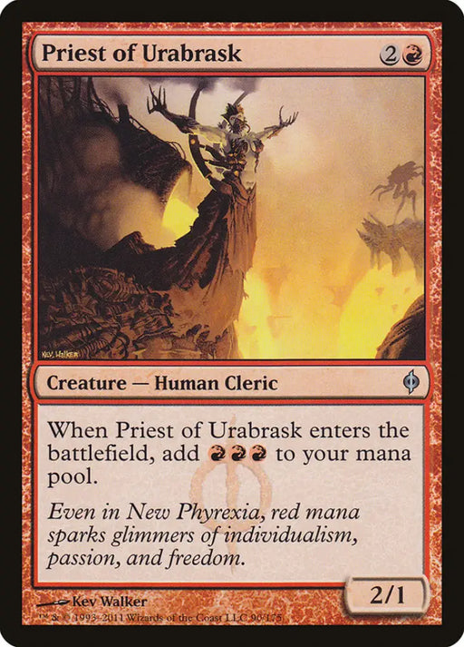 Priest of Urabrask [New Phyrexia] - MTG Single
