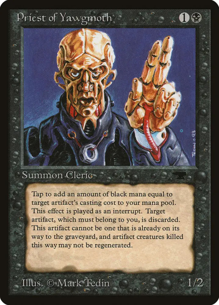 Priest of Yawgmoth [Antiquities] - MTG Single