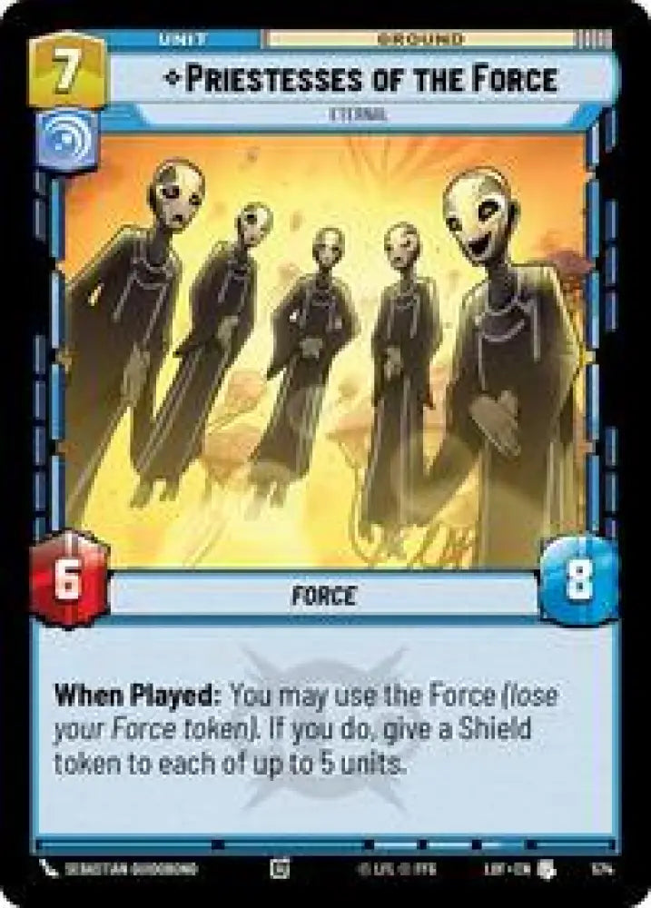 Priestesses of the Force - Eternal (Foil) (574) [Legends of the Force]