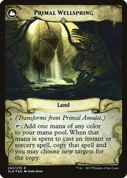 Primal Amulet (243) [Prerelease Cards] Reverse