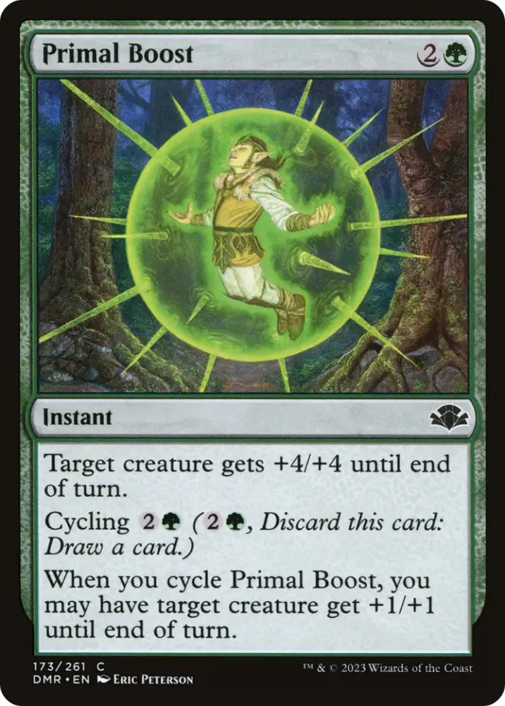 Primal Boost [Dominaria Remastered] - MTG Single