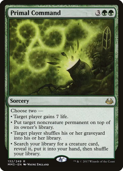 Primal Command [Modern Masters 2017] - MTG Single