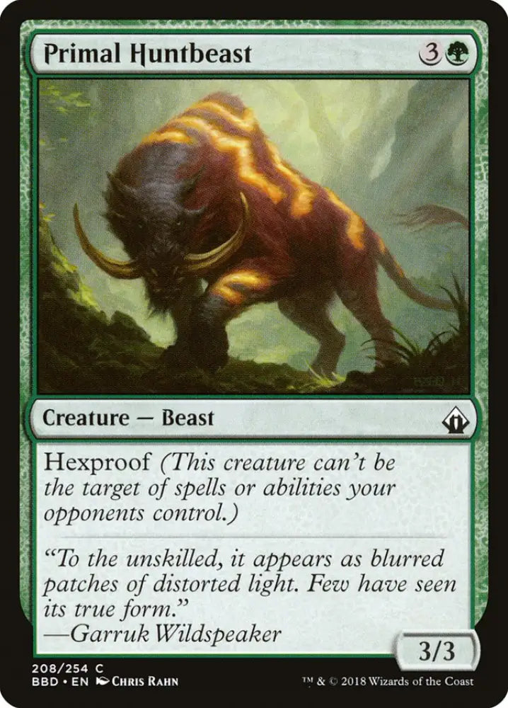 Primal Huntbeast [Battlebond] - MTG Single