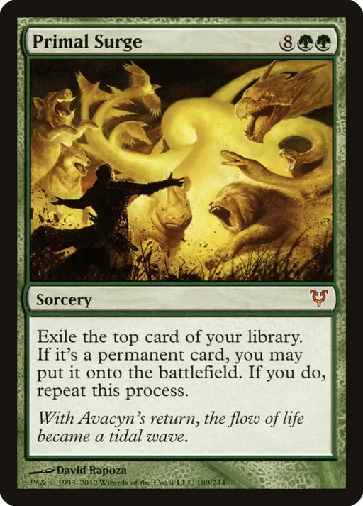 Primal Surge [Avacyn Restored] - MTG Single