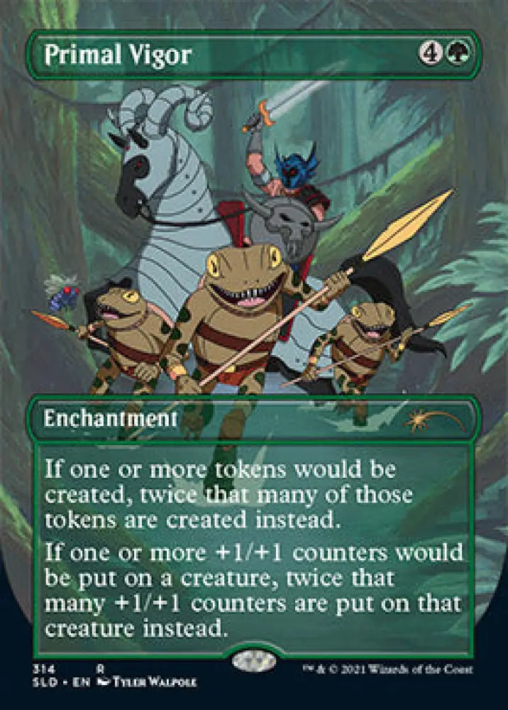 Primal Vigor (Borderless) [Secret Lair Drop Series] - MTG Single