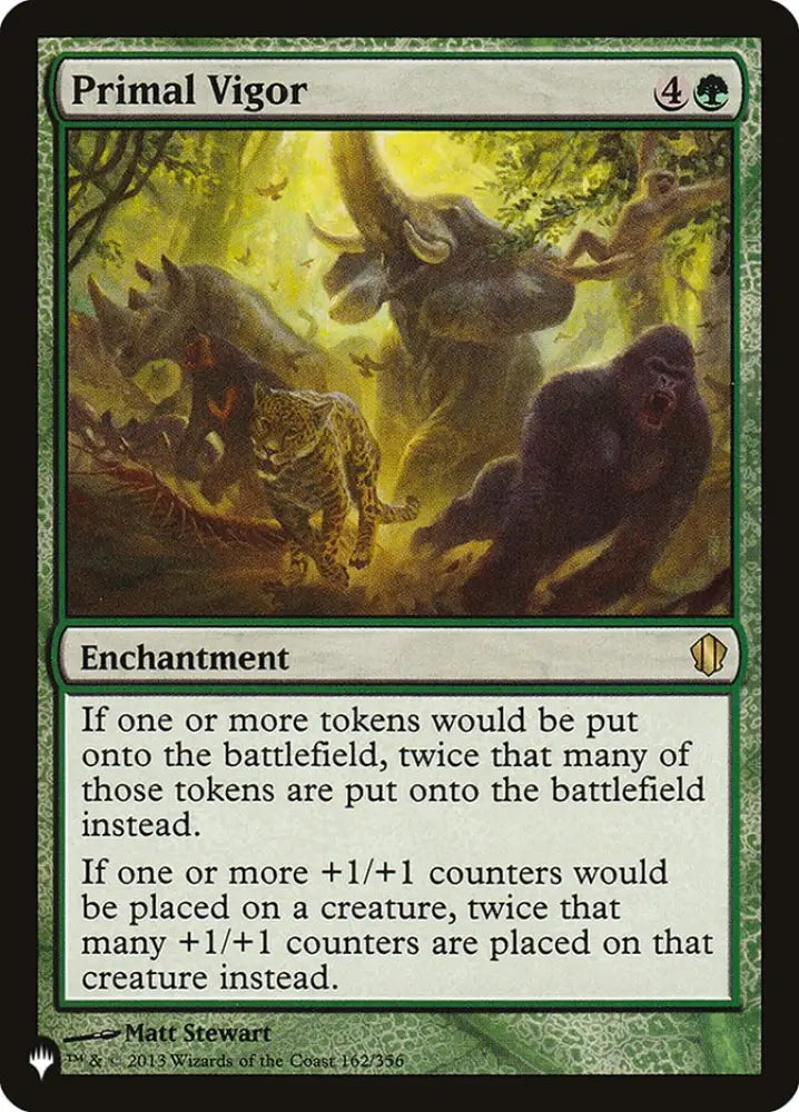 Primal Vigor [The List] - MTG Single