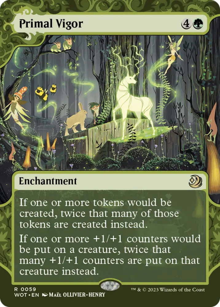 Primal Vigor [Wilds of Eldraine: Enchanting Tales] - MTG Single