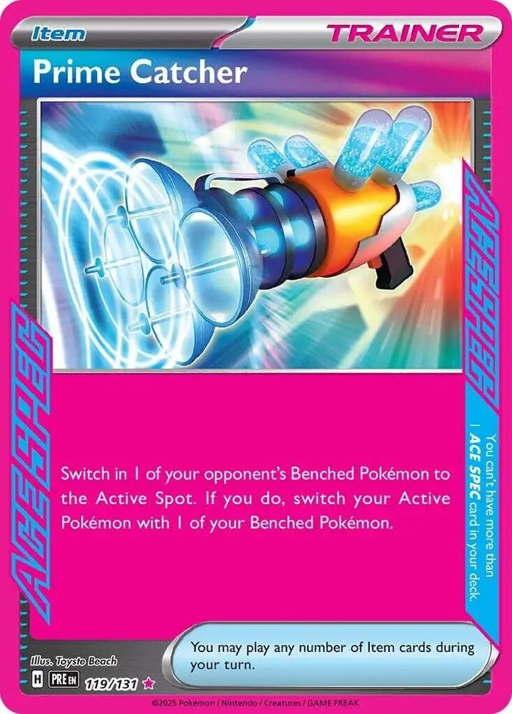 Prime Catcher (119/131) [Scarlet & Violet: Prismatic Evolutions] - Pokemon Single