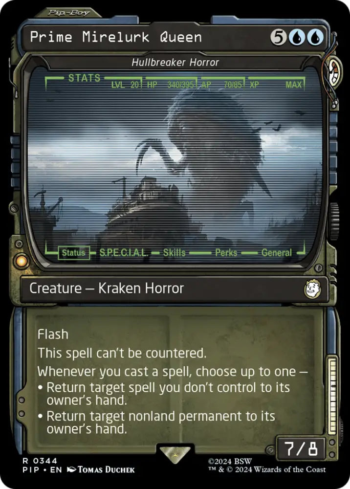 Prime Mirelurk Queen - Hullbreaker Horror (Showcase) [Fallout] - MTG Single