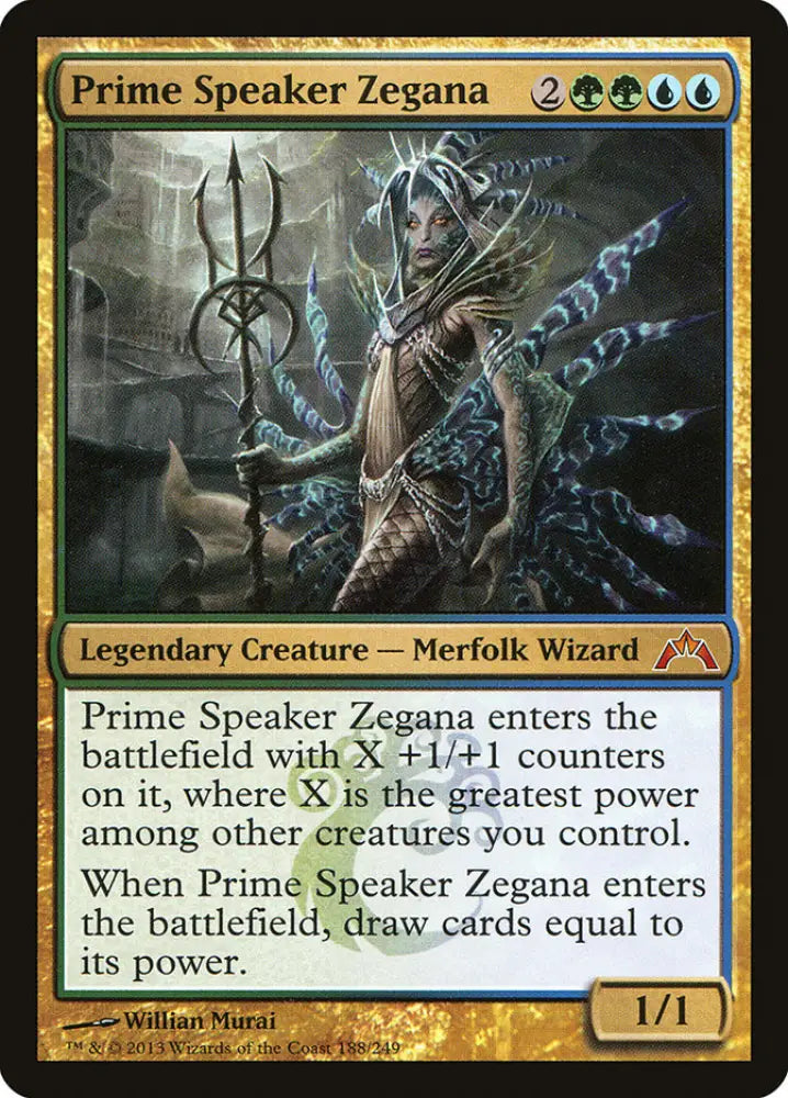 Prime Speaker Zegana [Gatecrash] - MTG Single