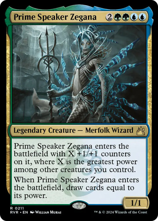 Prime Speaker Zegana [Ravnica Remastered] - MTG Single
