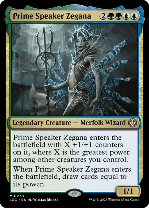 Prime Speaker Zegana [The Lost Caverns of Ixalan Commander] - MTG Single