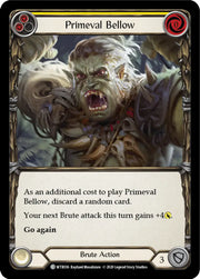Primeval Bellow (Yellow) [Welcome to Rathe Unlimited] Unlimited Normal - Flesh And Blood Single