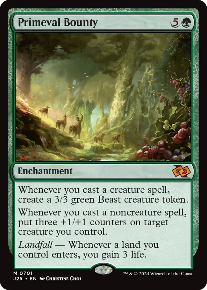 Primeval Bounty [Foundations Jumpstart] - MTG Single