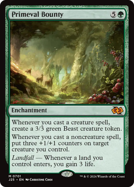 Primeval Bounty [Foundations Jumpstart] - MTG Single