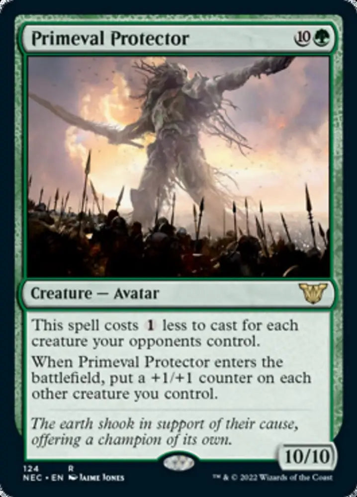 Primeval Protector [Kamigawa: Neon Dynasty Commander] - MTG Single
