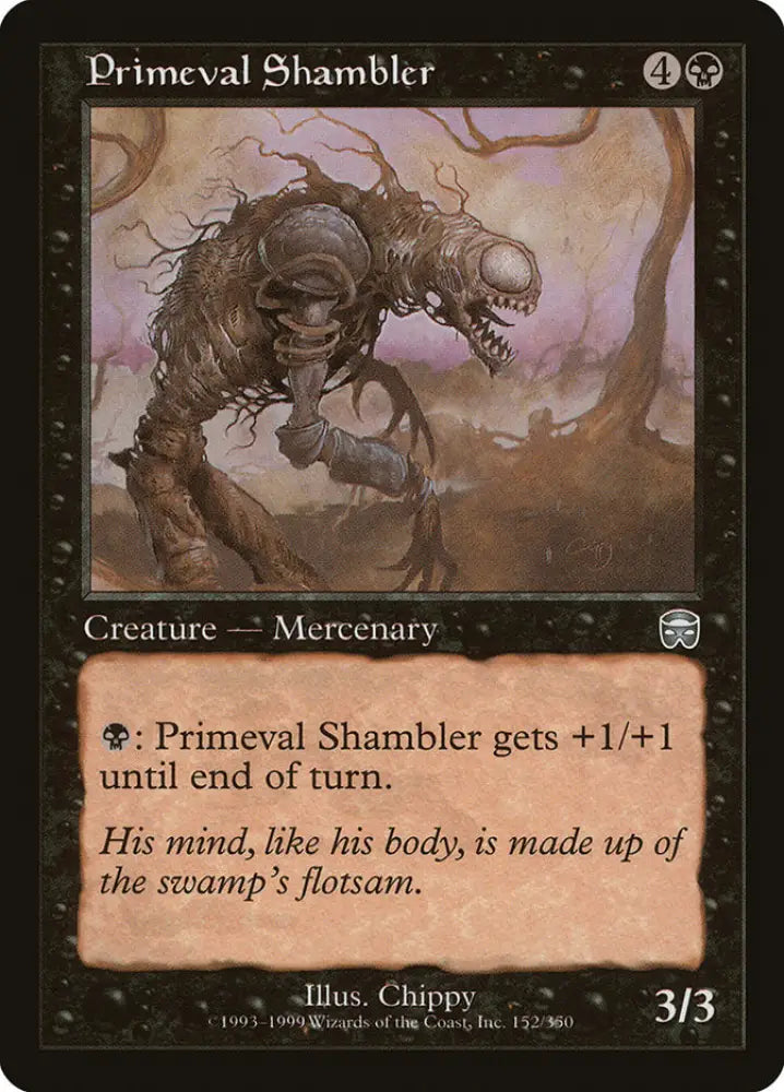 Primeval Shambler [Mercadian Masques] - MTG Single