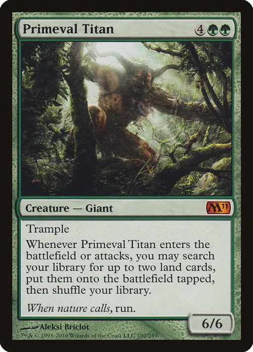 Primeval Titan [Magic 2011] - MTG Single