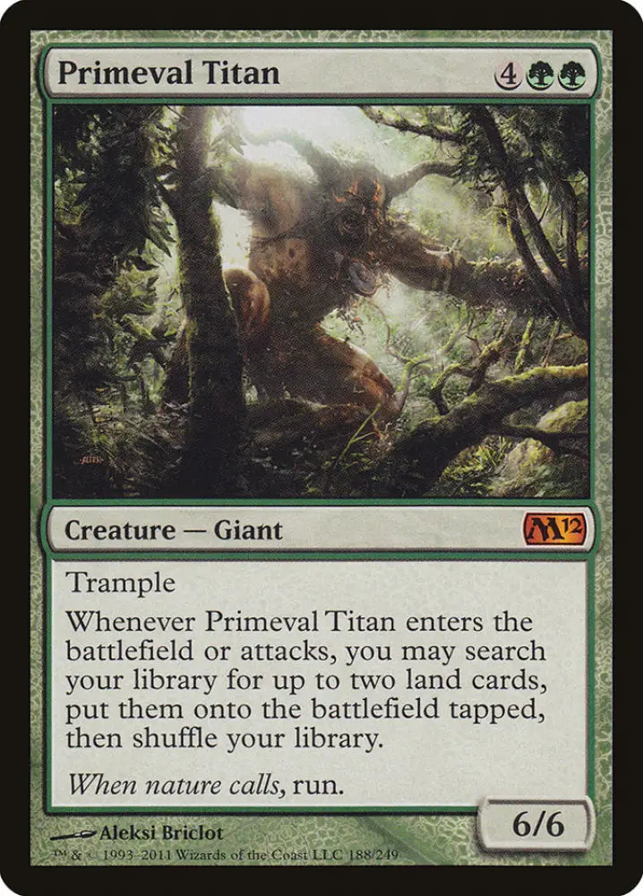 Primeval Titan [Magic 2012] - MTG Single