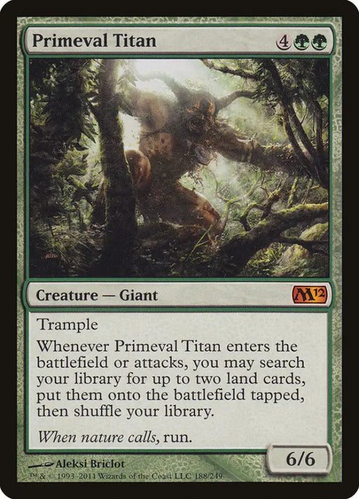 Primeval Titan [Magic 2012] - MTG Single