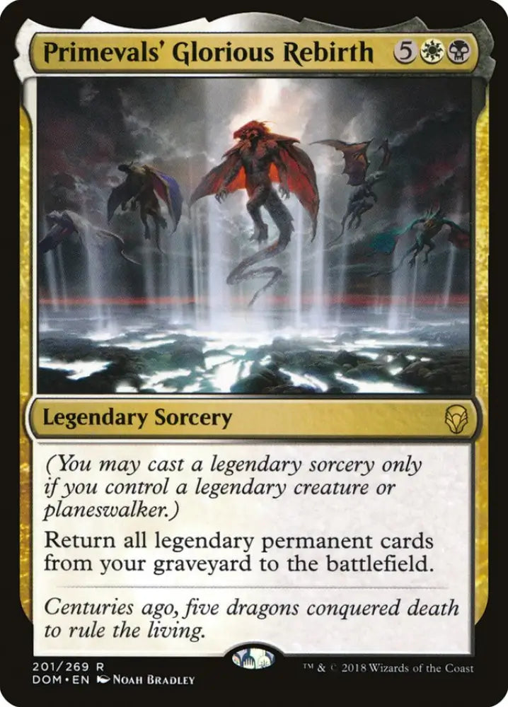 Primevals’ Glorious Rebirth [Dominaria] - MTG Single