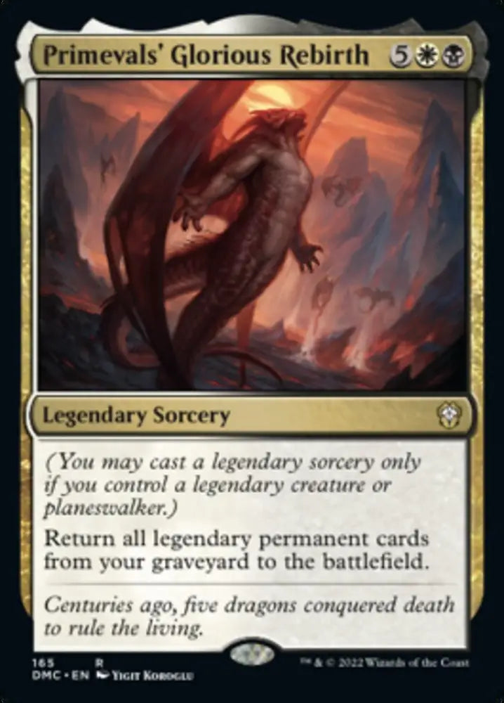 Primevals’ Glorious Rebirth [Dominaria United Commander] - MTG Single