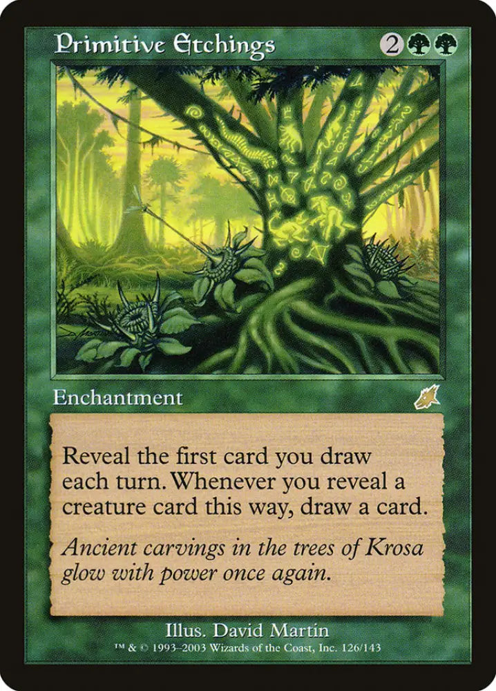 Primitive Etchings [Scourge] - MTG Single