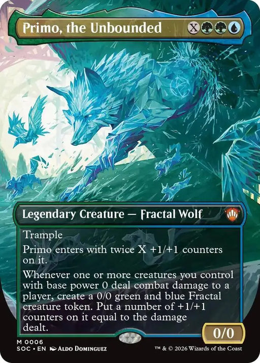 Primo, the Unbounded (Borderless) (6) [Secrets of Strixhaven Commander]