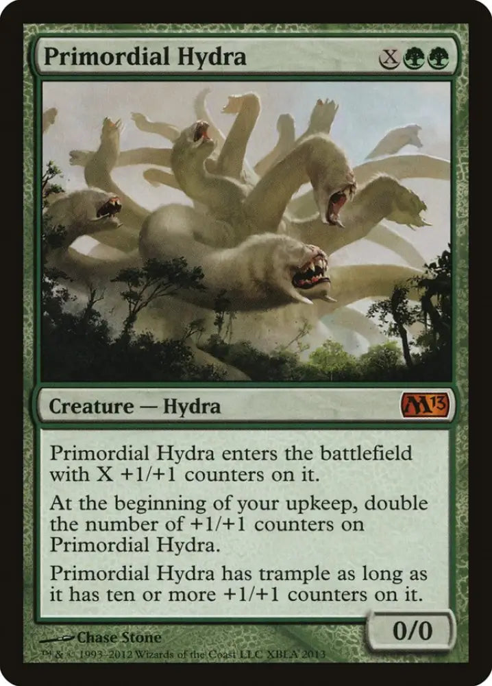 Primordial Hydra (Duels of the Planeswalkers Promos) [Duels of the Planeswalkers Promos 2013] - MTG Single