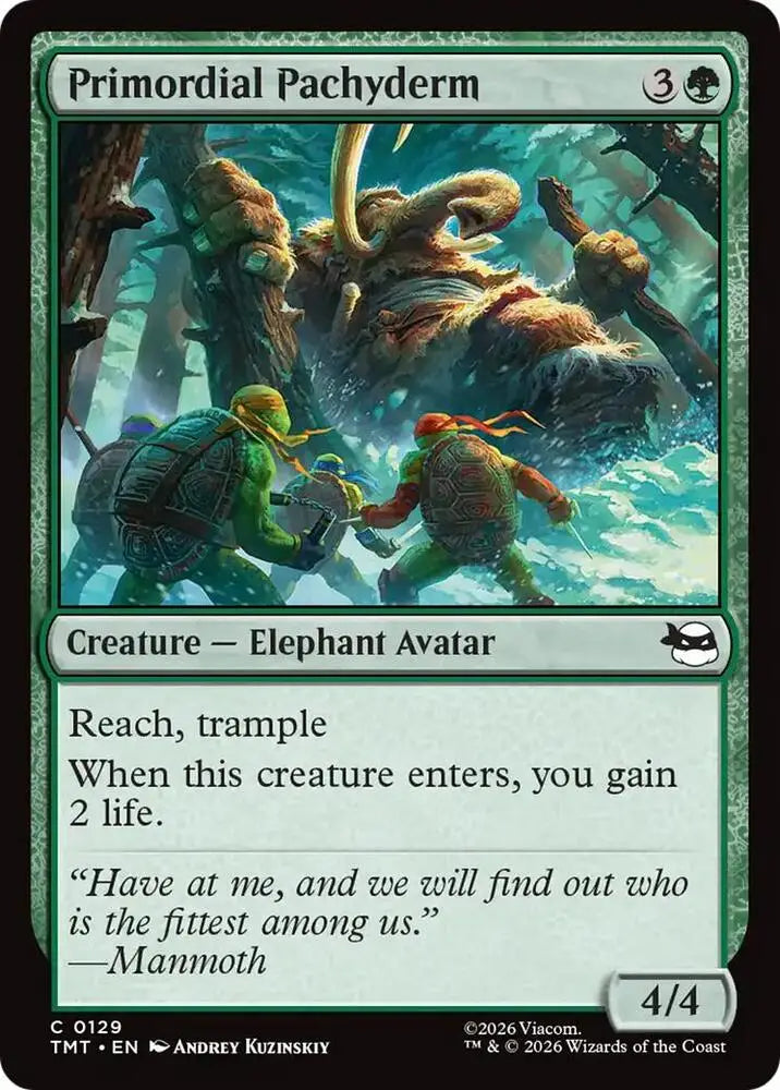 Primordial Pachyderm (129) [Teenage Mutant Ninja Turtles]