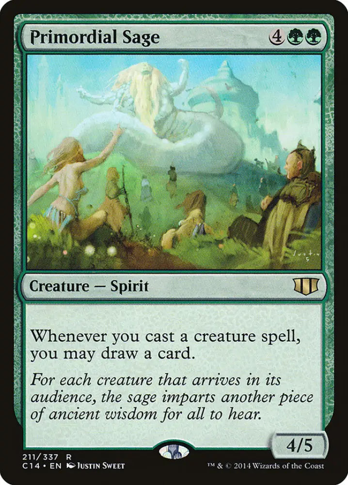 Primordial Sage [Commander 2014] - MTG Single