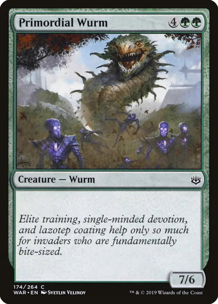 Primordial Wurm [War of the Spark] - MTG Single