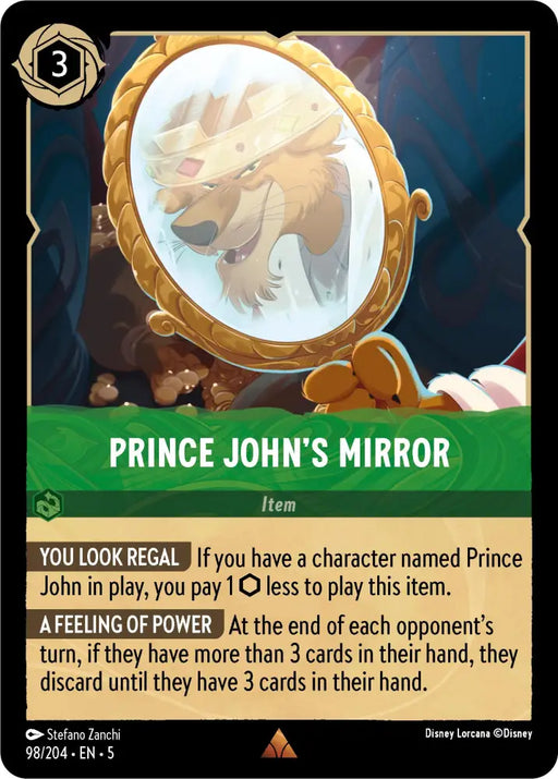 Prince John’s Mirror (98/204) [Shimmering Skies] - Lorcana Single