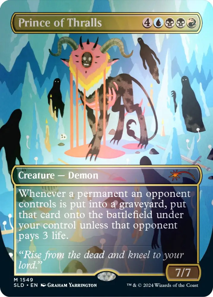Prince of Thralls (Rainbow Foil) [Secret Lair Drop Series] - MTG Single