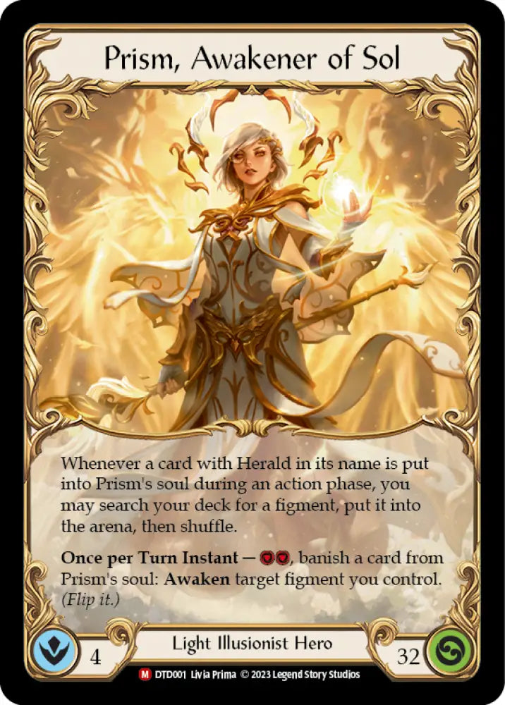 Prism Awakener of Sol [Dusk Till Dawn] - Flesh And Blood Single