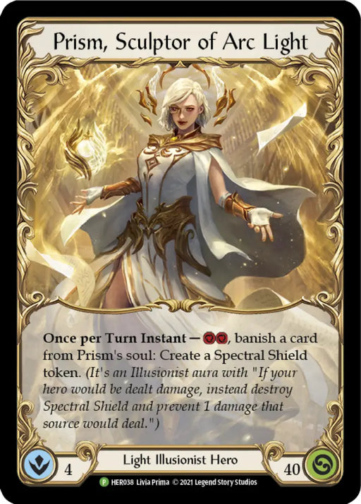 Prism Sculptor of Arc Light [HER038] (Promo) Rainbow Foil - Flesh And Blood Single