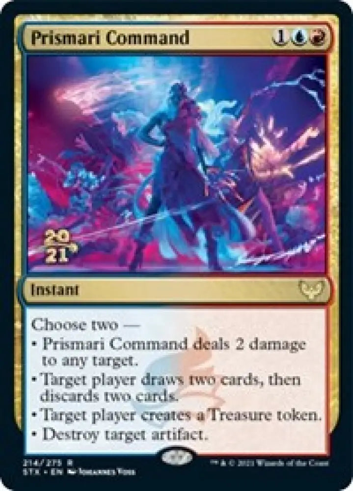 Prismari Command (214) [Prerelease Cards]