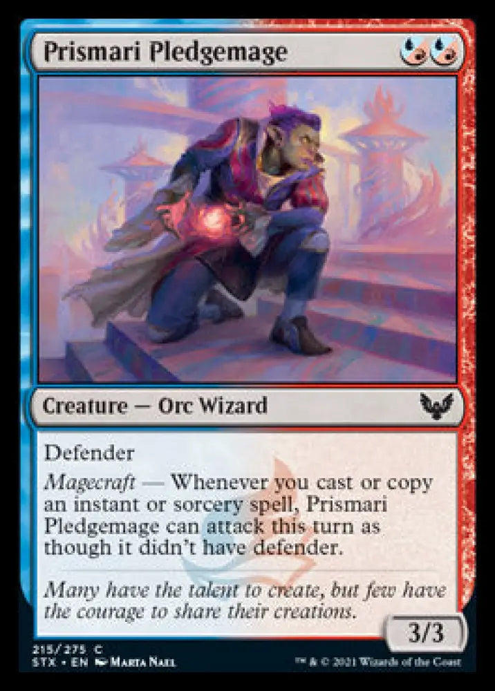 Prismari Pledgemage [Strixhaven: School of Mages] - MTG Single