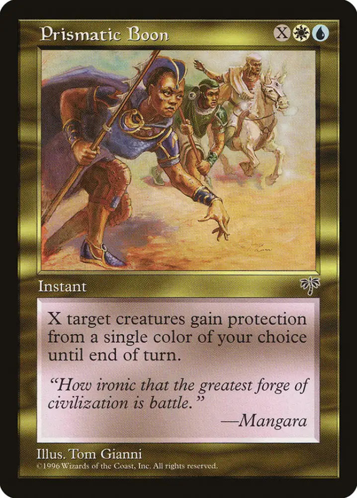 Prismatic Boon [Mirage] - MTG Single