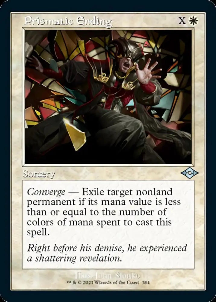 Prismatic Ending (Retro Foil Etched) [Modern Horizons 2] - MTG Single