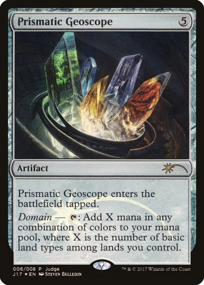 Prismatic Geoscope [Judge Gift Cards 2017] - MTG Single