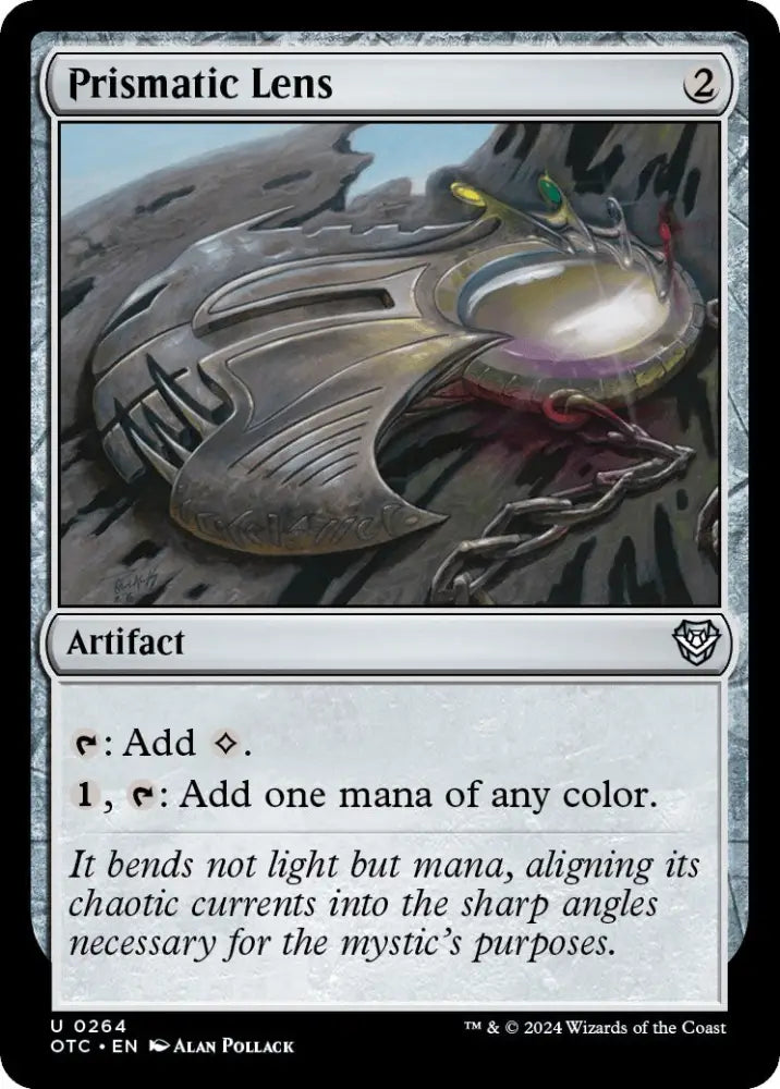 Prismatic Lens [Outlaws of Thunder Junction Commander] - MTG Single