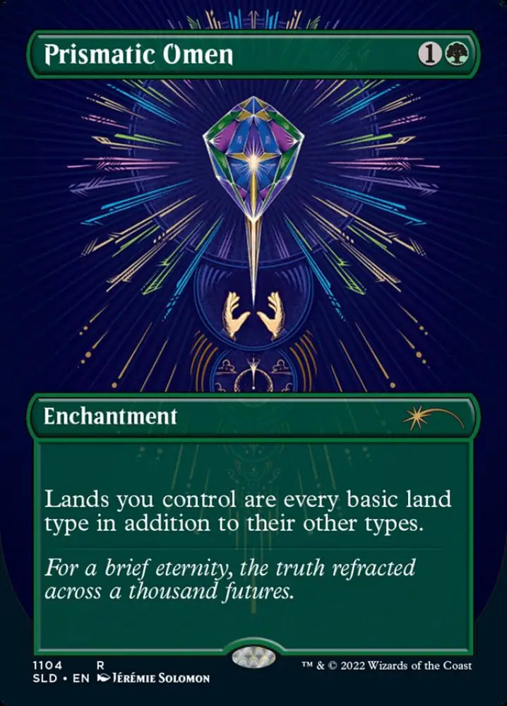 Prismatic Omen (Borderless) [Secret Lair Drop Series] - MTG Single