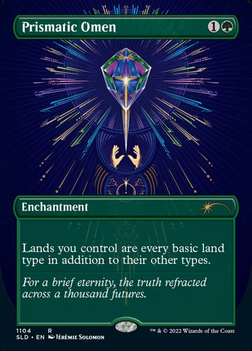 Prismatic Omen (Borderless) [Secret Lair Drop Series] - MTG Single