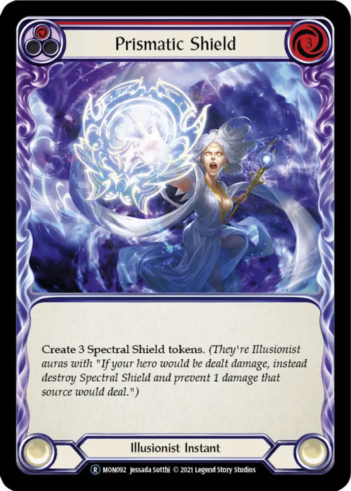 Prismatic Shield (Red) [Monarch Unlimited] Unlimited Normal - Flesh And Blood Single