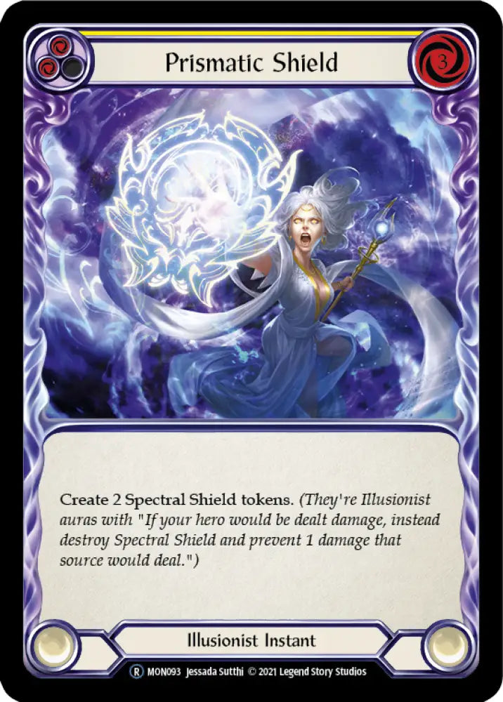 Prismatic Shield (Yellow) [Monarch Unlimited] Unlimited Normal - Flesh And Blood Single