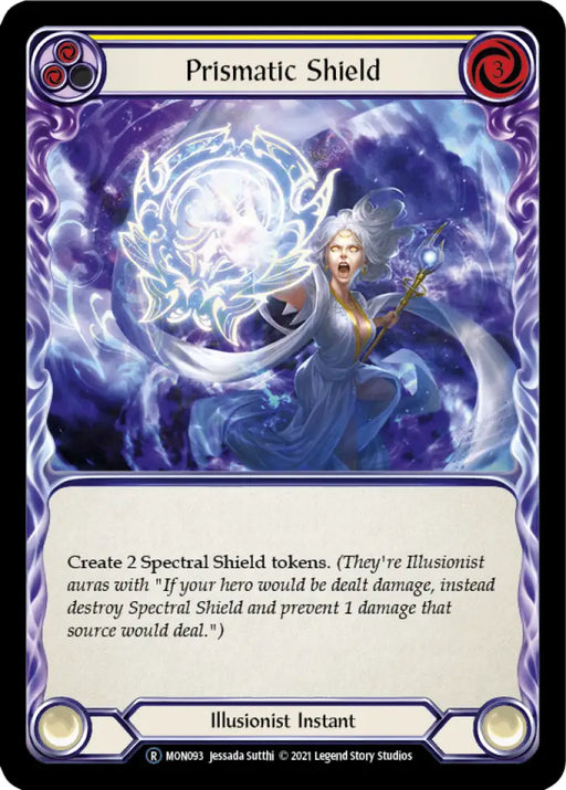 Prismatic Shield (Yellow) [Monarch Unlimited] Unlimited Normal - Flesh And Blood Single